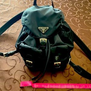 Authentic vintage nylon Prada backpack
